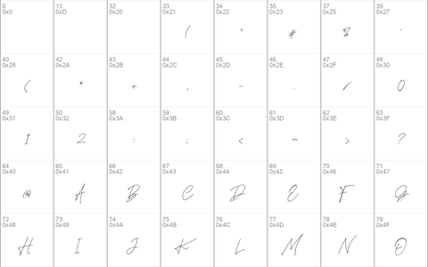 Fadeline Signature Regular