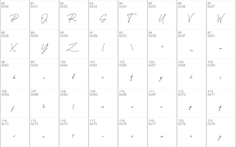 Fadeline Signature Regular