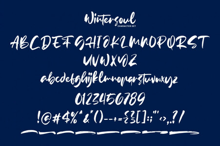 Wintersoul font