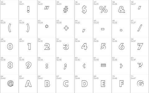 PeterBeckerOutline-ExtraBold Regular