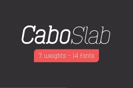 Cabo Rounded DEMO font