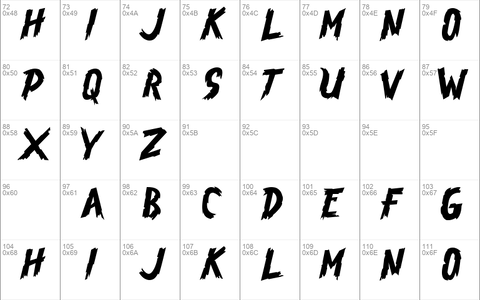 Brasblus font