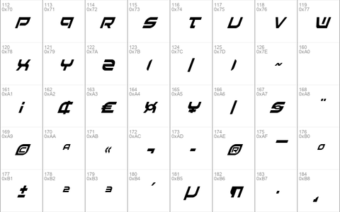 Battlefield Condensed Italic