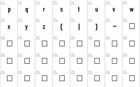 DIN 1451 Engschrift