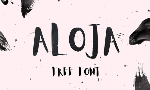 Aloja Ligh font