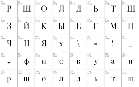 Cyrillic-Normal Regular