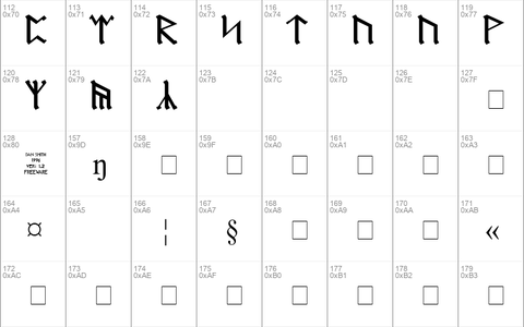 Dwarf Runes Regular