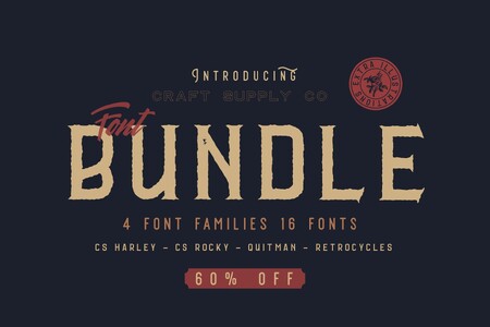 CS Harley Outline font