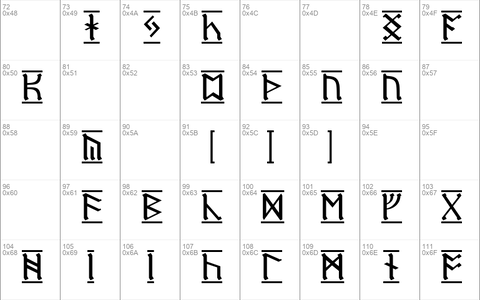 Dwarf Runes-1 Regular