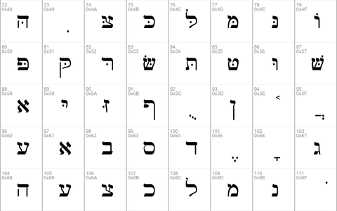 Hebrew Regular