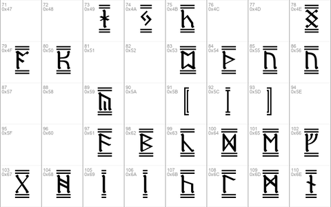 Dwarf Runes-2 Regular