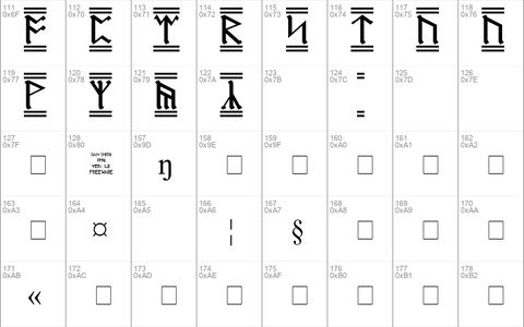 Dwarf Runes-2 Regular