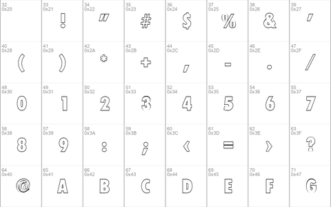 PeterBeckerCondOutline-ExtraBo ld-Regular