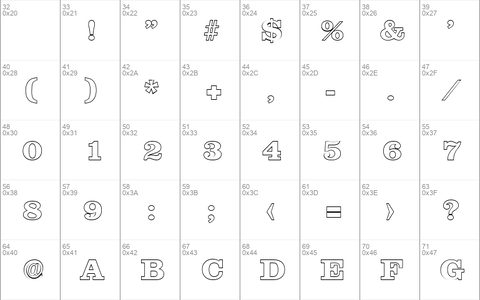 JamesBeckerOutline-ExtraBold Regular