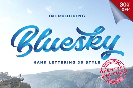 Bluesky font