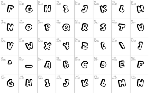 Alphabet Souplings Regular