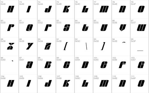 Glypic Italic