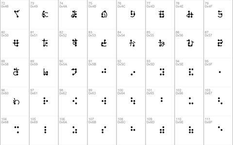 tentenhiragana Regular