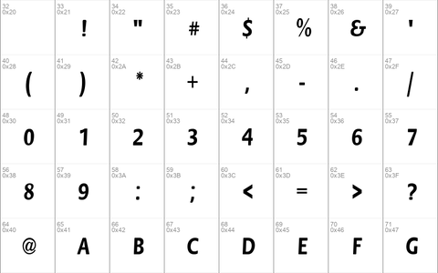 FloraCnd-Bold Regular