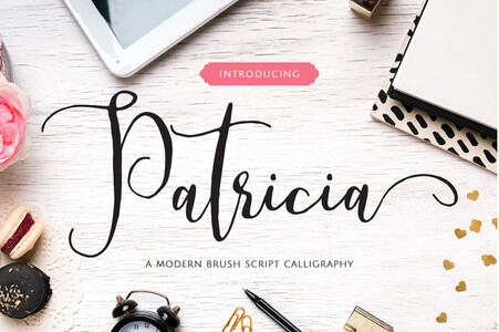 Patricia Script font