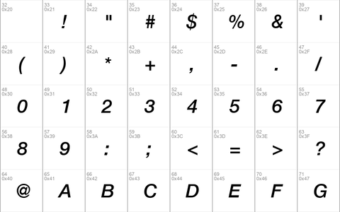 Helvetica66-Medium MediumItalic