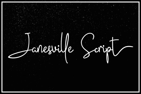 Janesville Script  font