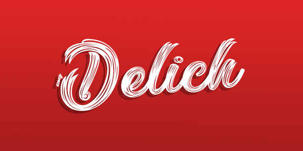 Delich_PersonalUseOnly font