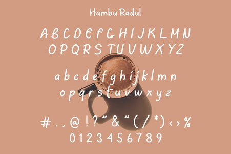 Hambu Radul font