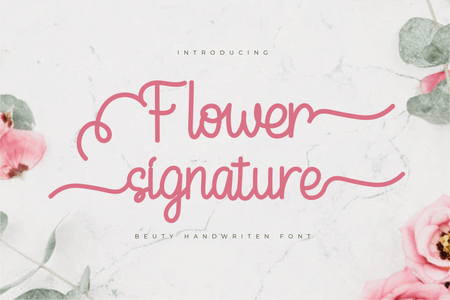 Flower Signature