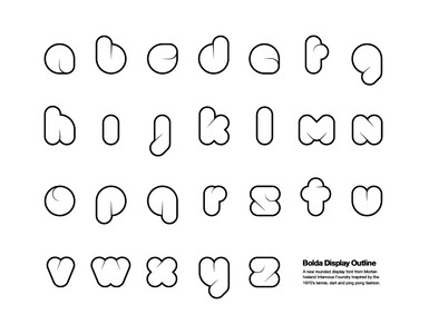 BoldaDisplay font