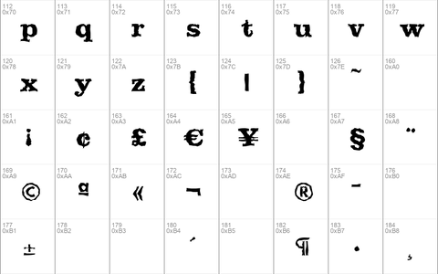 JamesBeckerRandom-ExtraBold Regular