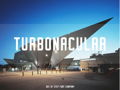 Turbonacular Demo font