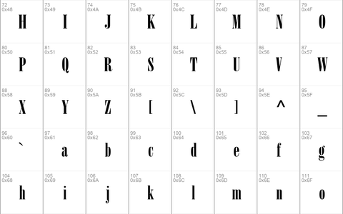 Bodoni Poster Condensed SSi