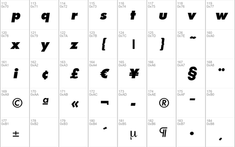 PeterBecker-Heavy Italic