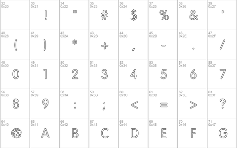 VAGRounded-Light Hollow Regular