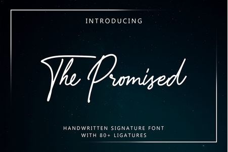 The Promised font