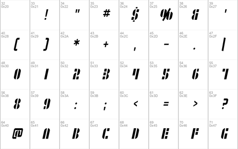 SF RetroSplice SC Condensed