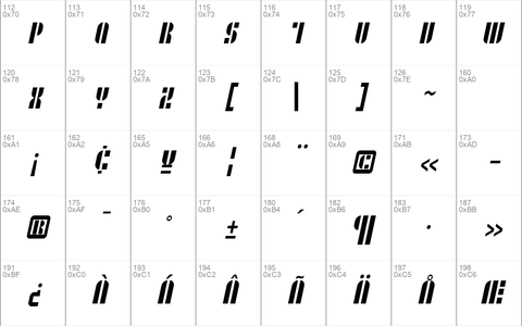 SF RetroSplice SC Condensed