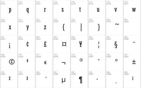 StymieEF MediumCondensed