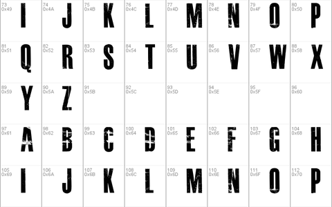 MASTERPLAN font