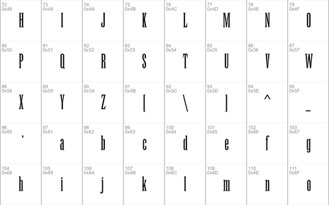 Runic MT Condensed