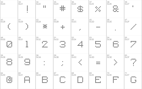 8Pin Matrix Regular