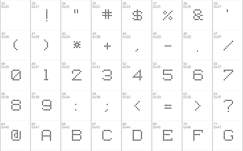 8Pin Matrix Regular