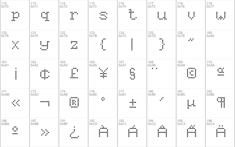 8Pin Matrix Regular