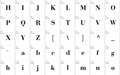 Bodoni Recut OldStyle SSi