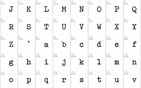 OldTypewriterEF ExBold