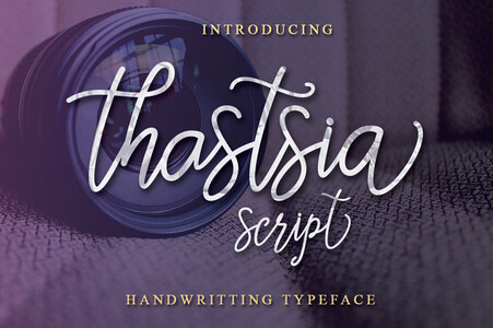 thastsia Script font