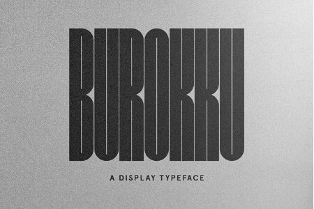 BUROKKU TRIAL font