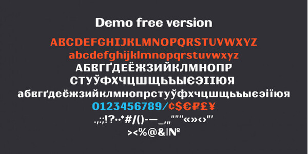 Koryaka Free font