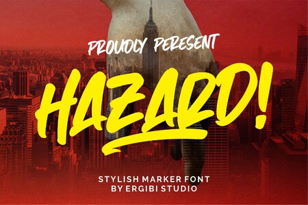 Hazard! font